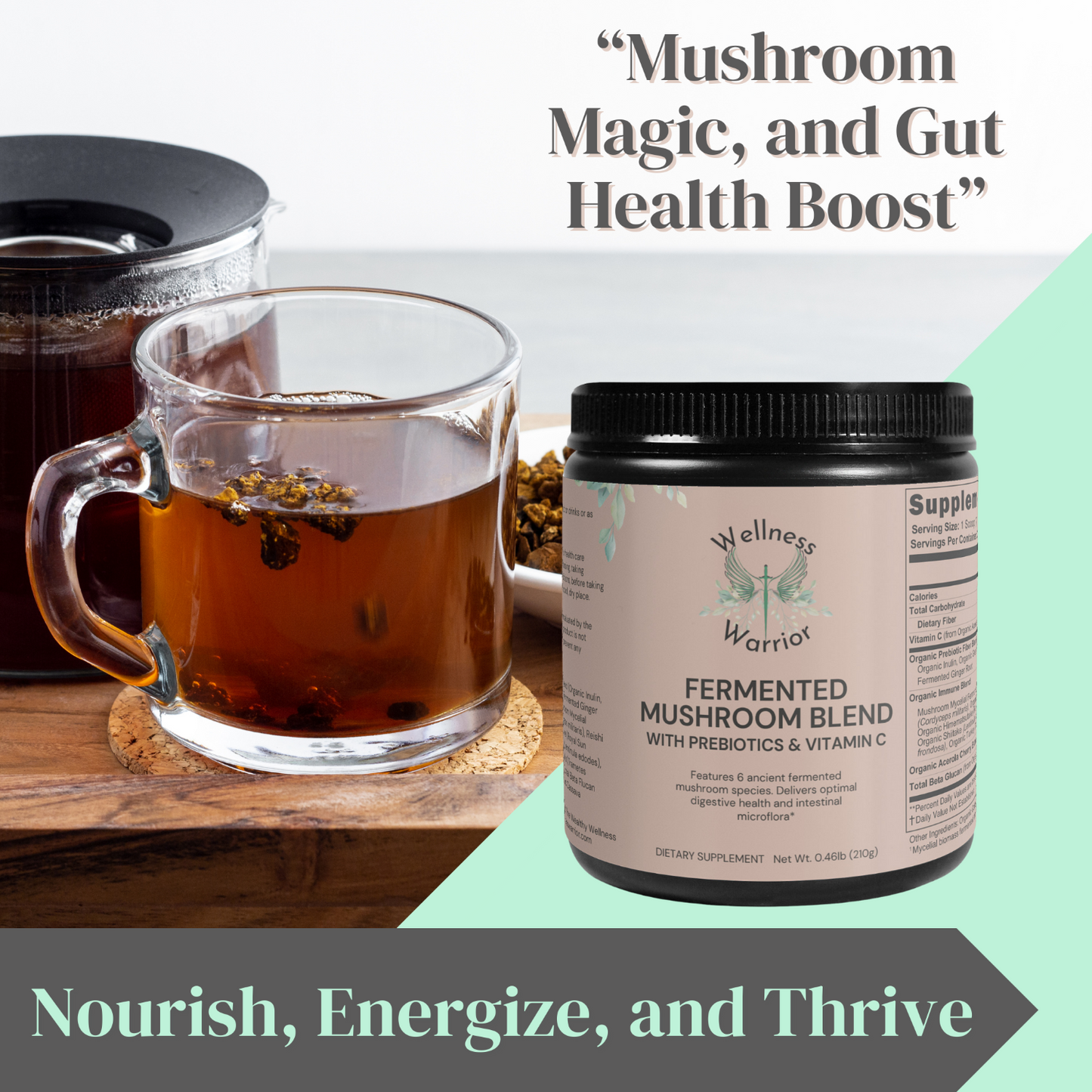 Fermented Mushroom Blend